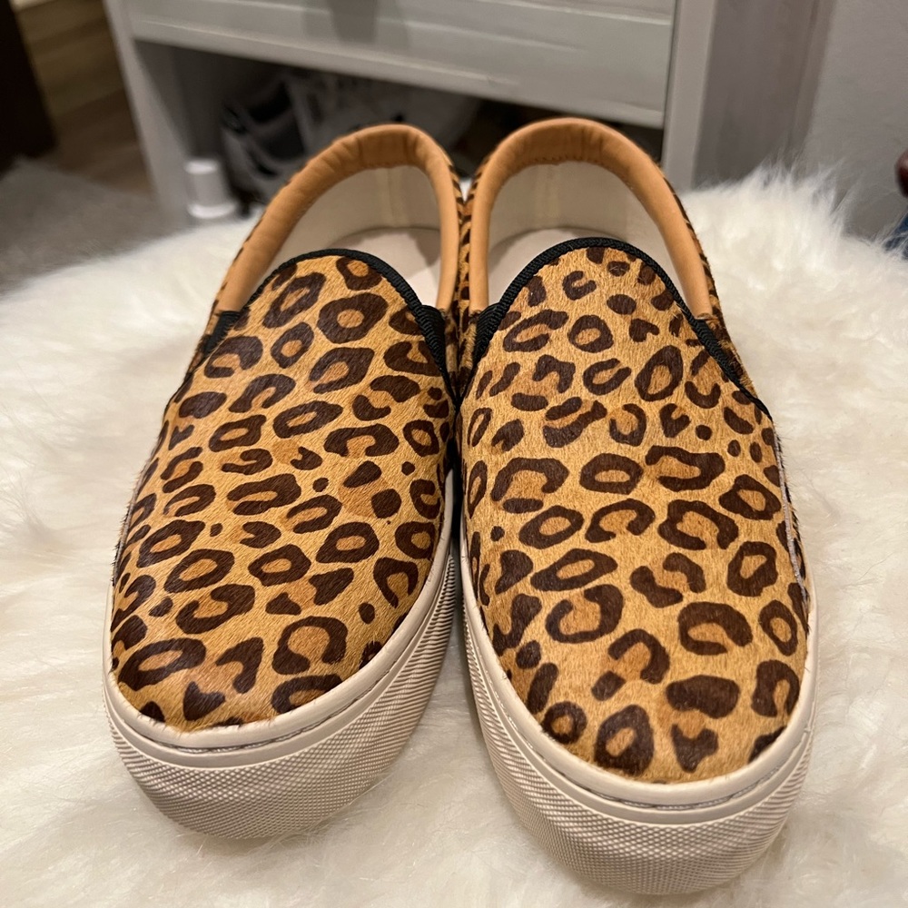 NEW Soludos Bondi Sneaker Leopard 8.5